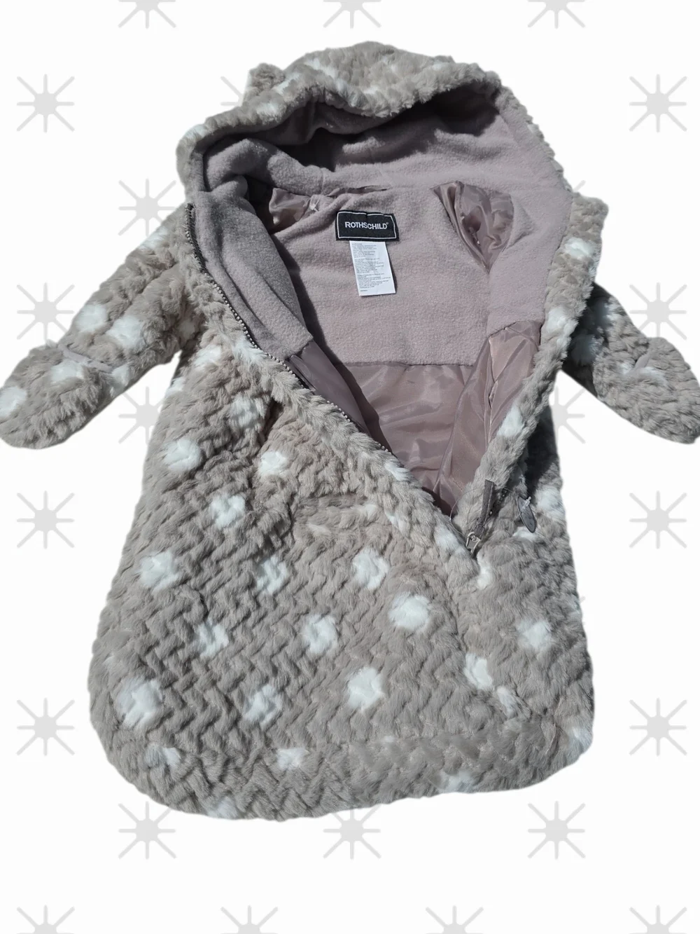 ROTHSCHILD Baby Girls Teddy Car Bag